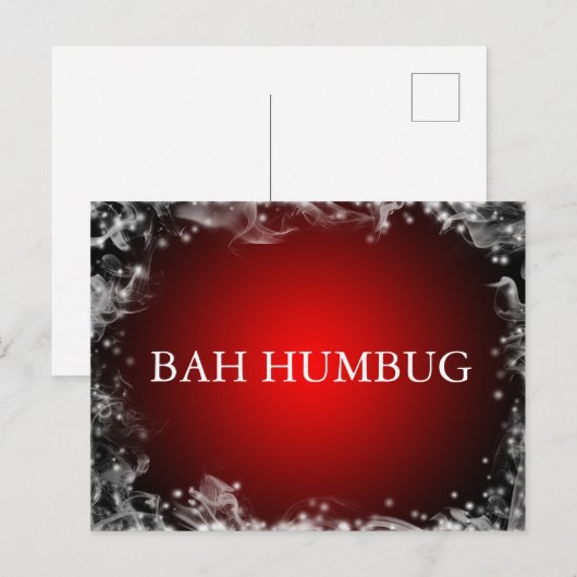 Weihnachten Postkarte (Vorne/Hinten)