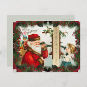 Weihnachten Postkarte (Vorne/Hinten)