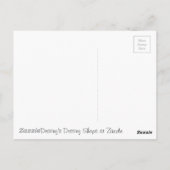 Weihnachten Postkarte (Rückseite)