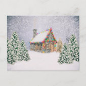 Weihnachten Postkarte (Vorderseite)