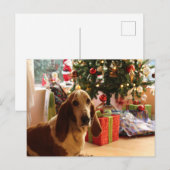 Weihnachten Postkarte (Vorne/Hinten)