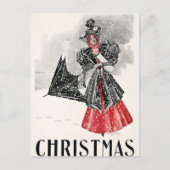 Weihnachten Postkarte (Vorderseite)