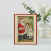 Weihnachten Postkarte (Stehend Vorderseite)