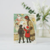 Weihnachten Postkarte (Stehend Vorderseite)