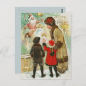 Weihnachten Postkarte (Vorne/Hinten)