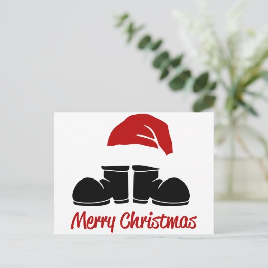 Weihnachten Postkarte (Stehend Vorderseite)