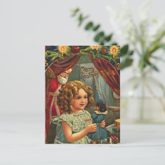 Weihnachten Postkarte (Stehend Vorderseite)