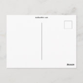 Weihnachten Postkarte (Rückseite)