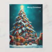 Weihnachten Postkarte (Vorderseite)