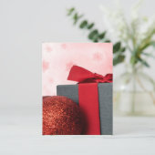 Weihnachten Postkarte (Stehend Vorderseite)