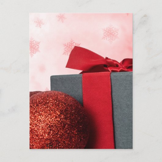 Weihnachten Postkarte (Vorderseite)