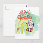 Weihnachten postkarte (Vorne/Hinten)