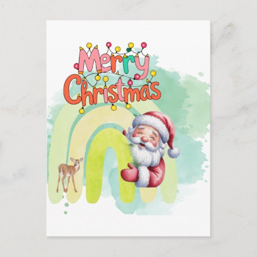 Weihnachten postkarte (Vorderseite)