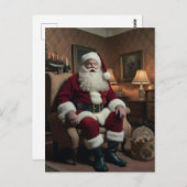 Weihnachten Postkarte (Vorne/Hinten)