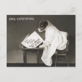 Weihnachten Postkarte (Vorderseite)