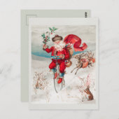 Weihnachten Postkarte (Vorne/Hinten)