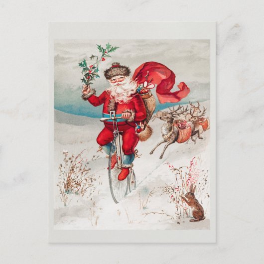 Weihnachten Postkarte (Vorderseite)