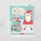 Weihnachten Postkarte (Vorne/Hinten)