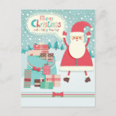 Weihnachten Postkarte (Vorderseite)