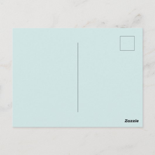 Weihnachten Postkarte (Rückseite)