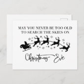 Weihnachten Postkarte (Vorne/Hinten)