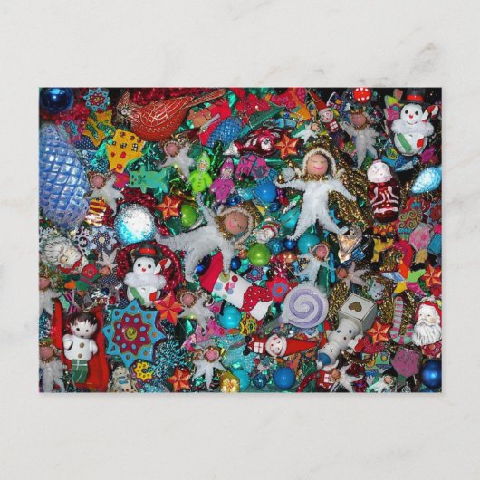 Weihnachten, Postkarte (Vorderseite)
