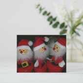 Weihnachten Postkarte (Stehend Vorderseite)