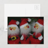 Weihnachten Postkarte (Vorne/Hinten)