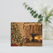 Weihnachten Postkarte (Stehend Vorderseite)