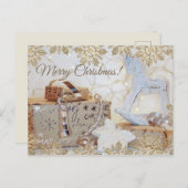 Weihnachten Postkarte (Vorne/Hinten)