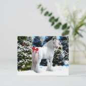 "Weihnachten" Postkarte (Stehend Vorderseite)