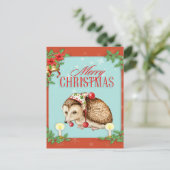 Weihnachten Postkarte (Stehend Vorderseite)