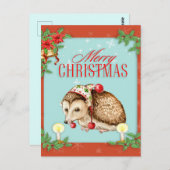 Weihnachten Postkarte (Vorne/Hinten)