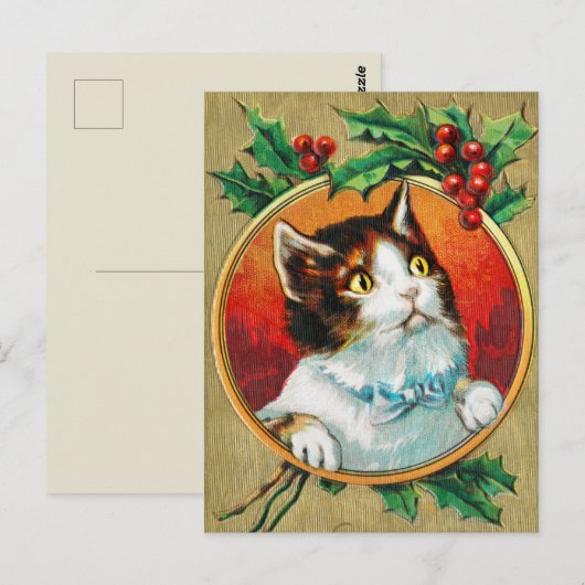 Weihnachten Postkarte (Vorne/Hinten)