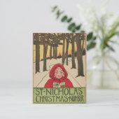 Weihnachten Postkarte (Stehend Vorderseite)