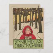 Weihnachten Postkarte (Vorne/Hinten)