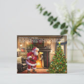 Weihnachten Postkarte (Stehend Vorderseite)