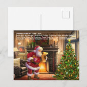 Weihnachten Postkarte (Vorne/Hinten)