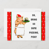 Weihnachten Postkarte (Vorne/Hinten)