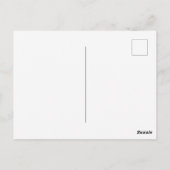 Weihnachten Postkarte (Rückseite)