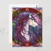 Weihnachten Postkarte (Vorne/Hinten)