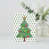 Weihnachten Postkarte (Stehend Vorderseite)