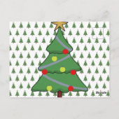 Weihnachten Postkarte (Rückseite)