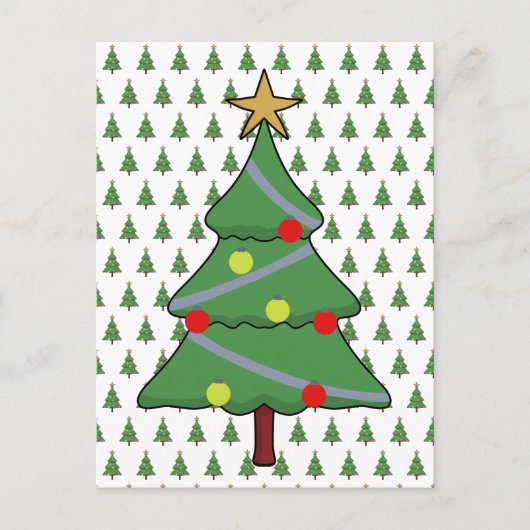 Weihnachten Postkarte (Vorderseite)