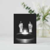 Weihnachten Postkarte (Stehend Vorderseite)