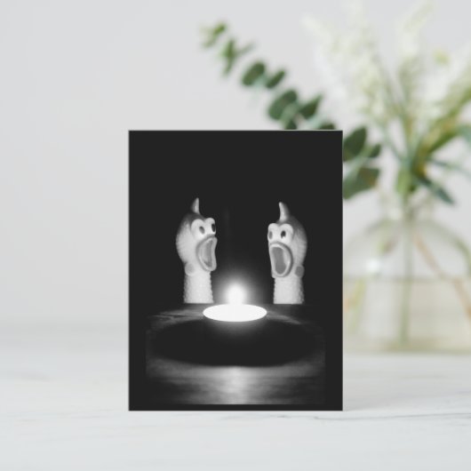 Weihnachten Postkarte (Stehend Vorderseite)