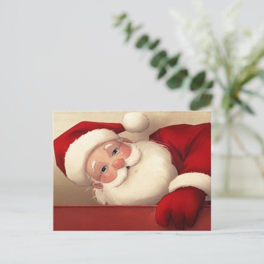 Weihnachten Postkarte (Stehend Vorderseite)