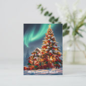 Weihnachten Postkarte (Stehend Vorderseite)