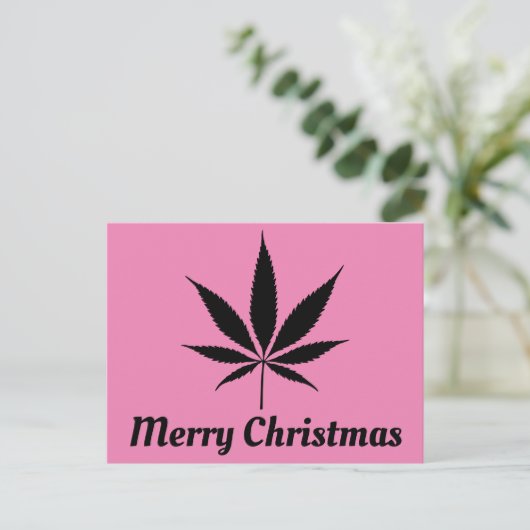 Weihnachten Postkarte (Stehend Vorderseite)