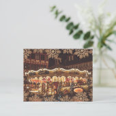 Weihnachten Postkarte (Stehend Vorderseite)